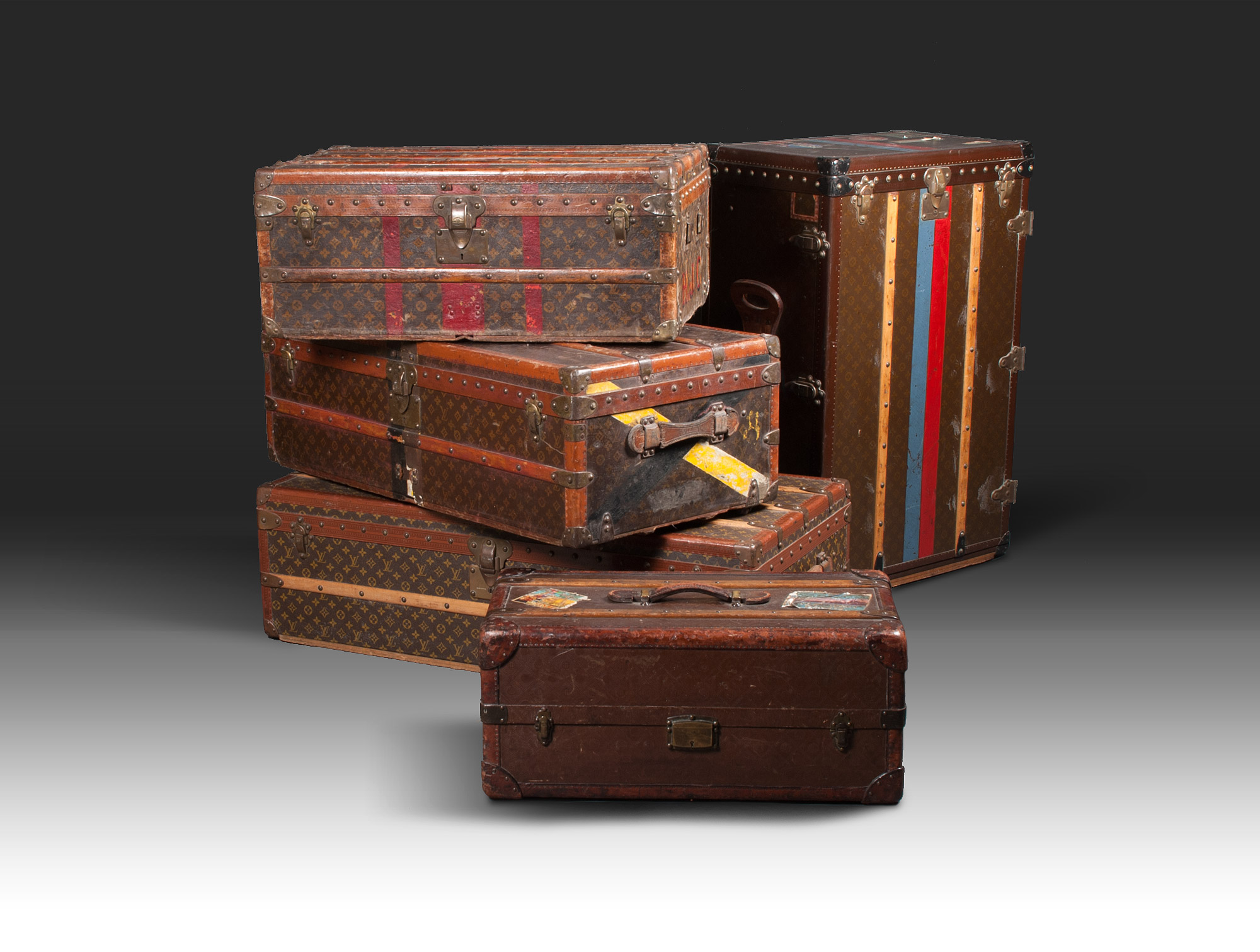 Trunks & Blanket Chests in 2023  Leather trunk, Louis vuitton, Trunks